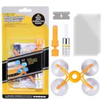 Windshield Crack Repair Kit, Windshield Repair Kit for Fix Windshield Chips Cracks Half-Moon Cracks, Star-Shaped Damage, Cobwebs, Long Line Cracks, Glass Repair Kit