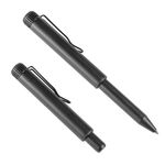 Rite in the Rain All-Weather Metal Portage Pen, Black Barrel, Black Ink .9mm, Fine Point (No. BK17)