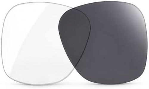 Velpaw MOUNTS Transition Lenses Replacement for Ray-Ban Meta Wayfarer RW4012 (50mm) Glasses, UV400 Protection & Anti-Reflective, Indoor/Outdoor Lenses