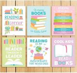 6 Colorful Reading Posters For Clas