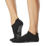 Tavi Noir Savvy Low Rise Fashion Sock Non-Slip Grip (Ebony) Small