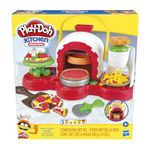 Play-Doh Stamp 'n Top Pizza Oven Toy with 5 Non-Toxic Play-Doh Colors