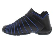 adidas Men's TMAC 3 Basketball Shoes, Black/Blue, 14.5 Women/13 Men
