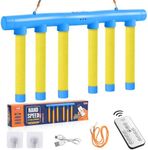 Mandarooker Reflex Drop Sticks Challenge Game,2026 New Hand Eye Coordination Reflex Training Toy,Upgrade Remote Control 3 Adjustable Speed,Catching Sticks Game for All Ages (Blue)