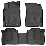 Husky Liners 98901 Custom Fit WeatherBeater Molded Front and Second Seat Floor Liner for Select Toyota Camry Models (Black)