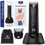 COCOSY Pubic Hair Trimmer Women - Bikini Trimmer for Women Pubic Hair - No Razor Burn, No Cut, No Nick - Groin and Body Shaver - Rechargeable & Waterproof Electric Full Body Groomer