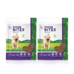 Natural Remedies Immunity Bites, Immune Health Treats, Easily Digestible Soft Chews Long Sticks for Dogs, Pups of All Breeds, Natural, Grain-free, Functional Treats, Egg Flavour (Pack of 2, 75gm Each)