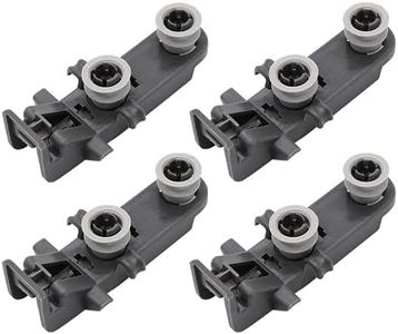 W10350401 Dishwasher Dishrack Roller Wheels fit for Kitchen.Aid,fit for Whirlpool Dishwasher Top Rack Wheel AP6020157 2683569 W10195336 W10410552 W10434691 WPW10350401VP-4Pack prime&swift