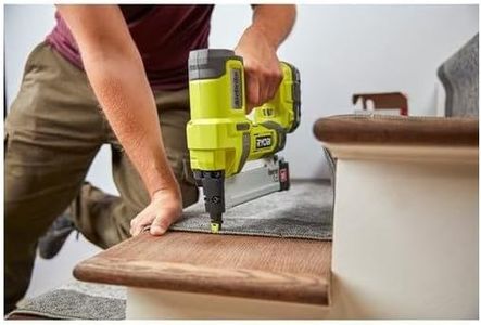 RYOBI 18GA Cordless Stapler – 18V Electric Nail Gun