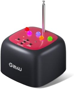 Ghost Hunting Equipment, Paranormal Investigation Equipment Portable Ghost Hunting Kit, EMF & Temp Sensor Detector with 5 Sensitivity Levels and Auto-Calibration, Halloween Gifts(Red)