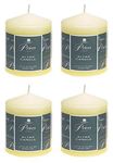 4 x Prices Ivory Altar Candle 100mm X 80mm 50 Hours Burn Time