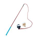 Outward Hound Tail Teaser Durable Dog Wand with Soft Plush Toys