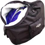 GEARS Deluxe Helmet Bag for Motorcycle, Dirt Bike, ATV & Snowmobile Riders | Large Universal Size | UV-Resistant Storage, Sherpa-Lined Protection, Zipper-Closure Carrier, Soft Helmet Carry Case