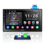 ATOTOZONE A5L 7" Android Double Din Car Stereo, Wireless Carplay and Android Auto with MirrorLink,Touchscreen Car Audio Receivers & Android Head Unit with 2+32G,24-Band EQ,Bluetooth,Wifi, FM/AM