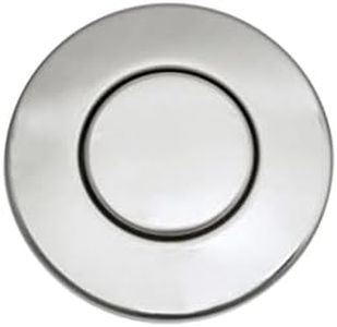 Strictly Sinks Garbage Disposal Air Switch - Garbage Disposal Button for Kitchen Sink, Chrome Air Switch for Garbage Disposal