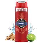 Old Spice Captain Shower Gel and Shampoo for Men, 400 ml