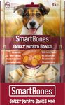 Smartbones 8 Mini Sweet Potato Bones Rawhide Free Chew Dog Treats