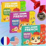 Bundle Deal - Musical Baby Book in French, French Baby Toys & Bilingual Toys, Interactive Books for Toddlers 1-3, Kids, Children, Girls, Boys & Babies