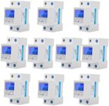 10Pcs Electric LCD Single Phase Ene