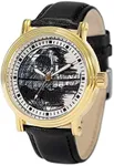 STAR WARS Adult Vintage Analog Quartz Watch, Gold/Black