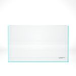 LANDEN 60P 61 Litre 16 gallon Rimless Low Iron Aquarium Tank, 23.6" W × 11.8" D × 14.2" H (60cm x 30cm x 36cm) 6mm Thickness with Nano Foam Leveling Mat