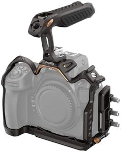 SmallRig "Night Eagle" Z8 Camera Cage Kit for Nikon Z 8, Aluminum Alloy Full Camera Cage, with Quick Release Plate for Arca-Swiss and Cold Shoe Mount for Microphone and Light - 4317