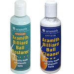 Aramith Billiard Ball Restorer Aramith Billiard Ball Cleaner, 2 x Bottles Of 250 ml.