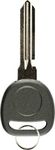 KeylessOption Replacement Uncut Blank Ignition key -Black