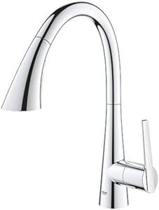 Grohe Zedra Grifo de cocina extraíble Monomando de Fregadero 1/2", Cromo (32294002)