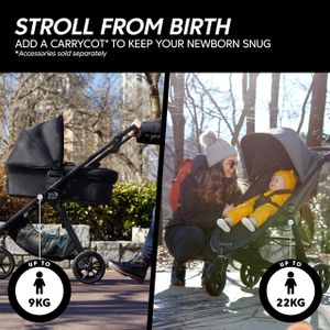 Baby Jogger City Mini GT2 Stroller – All-Terrain, Compact Fold