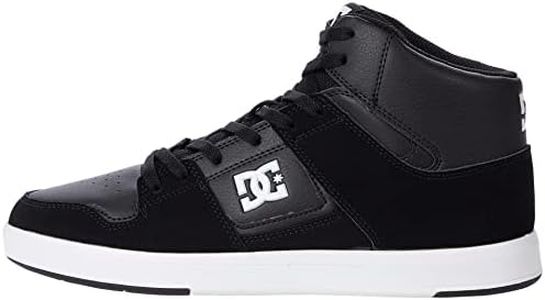 DC Shoes Men's Cure High Skate Shoe, 9 Black