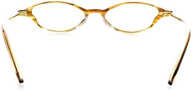 Hit Notion Womens Optical Eyewear - Oval Shape, Plastic Full Rim, Hazel