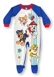 Paw Patrol Pajamas for Toddlers Blanket Sleeper Pup Squad Footed PJs (5T) Gray