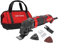 CRAFTSMAN Oscillating Tool Kit, 3-Amp, 14-Pieces, Corded (CMEW400)