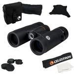Celestron – TrailSeeker ED 10x32 Binoculars – Extra-Low Dispersion Glass – Perfect for Birdwatching and Outdoor Activities – Fully Broadband Multi-Coated Optics – BaK4 Roof Prism