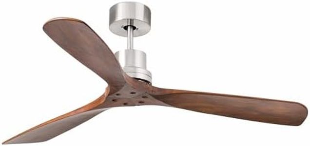 FARO Ventilateur de plafond nickel mat Ø 132 cm, modèle LANTAU DC