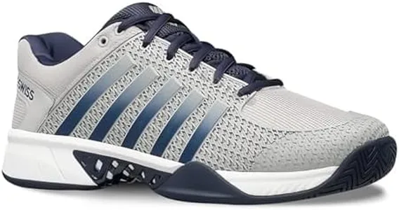 K-Swiss Men's Express Light Pickleball Shoe, Highrise/Navy, 12 W