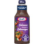 Kraft Balsamic Salad Dressing, 425 ml Bottle