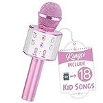 Kingci Kids Microphone, Girls Toy M