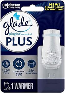 Glade PlugIn Plus Air Freshener Warmer, Holds Scented Oil Refill, 1 Count