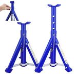 Foldable 3-Ton Heavy Duty Car Jack Stand Repairing Tool Axle Stand Safety Support Metal Auto Repair Tool Disassembly Tools Lifting