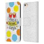 Head Case Designs Officially Licensed emoji® Fries Before Guys Wild Collection Leather Book Wallet Case Cover Compatible With Apple iPhone 6 / iPhone 6s