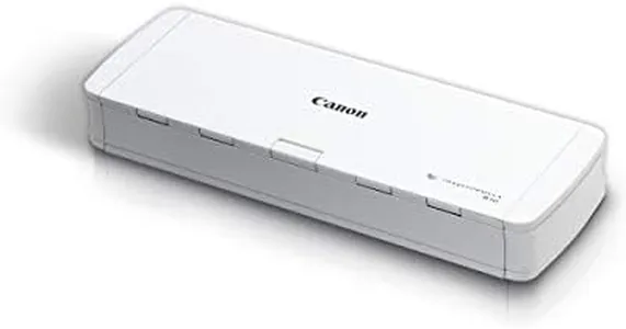 Canon imageFORMULA R10 - Portable Document Scanner, USB Powered, Duplex Scanning, Document Feeder, Easy Setup, Convenient, Perfect for Mobile Users