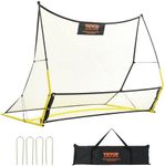 VEVOR Soccer Trainer, 2-in-1 Portab