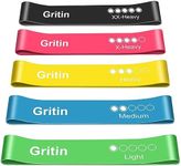 Gritin Resistance Bands, [Set of 5]