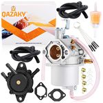 QAZAKY FE350 Carburetor + Fuel Pump Compatible with Golf Cart Club Car DS Precedent Turf Carryall OHV Kawasaki FE350 Engine 1016441-01 1018059-01 1019059-01 1035245-01 1016478 1016438 1016439 1016440