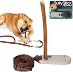 Bully Stick Companion | Locks onto Bully Stick | Prevents Choking | Keeps Treat Off Couch (rug, etc) | Makes Chewing Easy| Simple to Use | Keeps Aggressive Chewers away from Children | Dogs to 30 lbs.