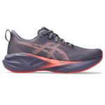 Asics Women's NOVABLAST 5 Running Shoes, 8, Greyish Purple/Coral Reef