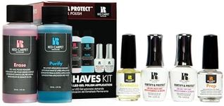 Red Carpet Manicure Fortify & Protect Kits (Fortify & Protect Must Have Kit) Gel Nail Polish Kit with Gel Base Coat and Gel Top Coat