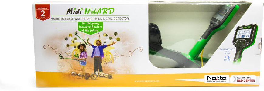 Nokta Midi Hoard Kids Metal Detector – Lightweight Waterproof Detector